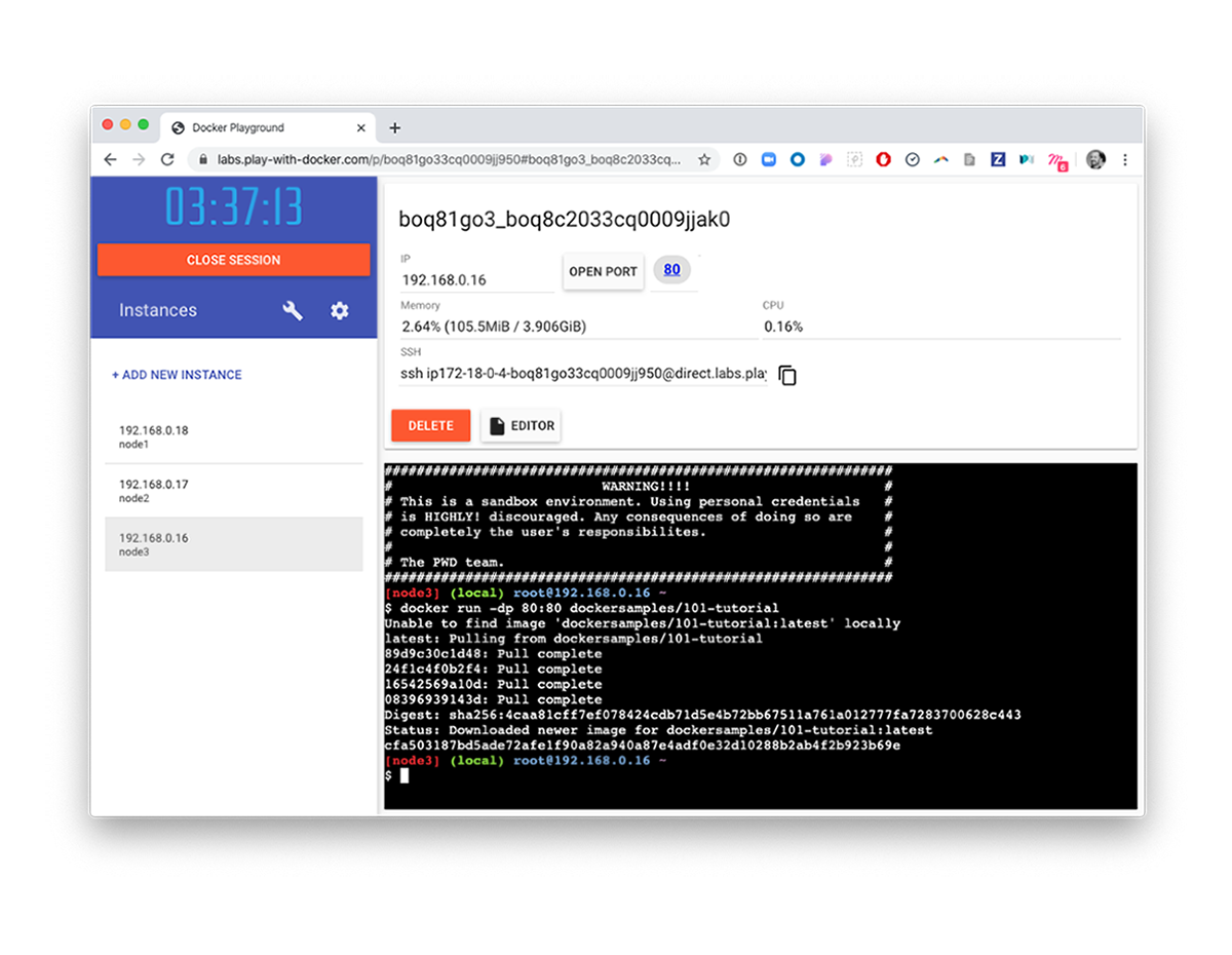 playwithdockertoo playwithdockertoo